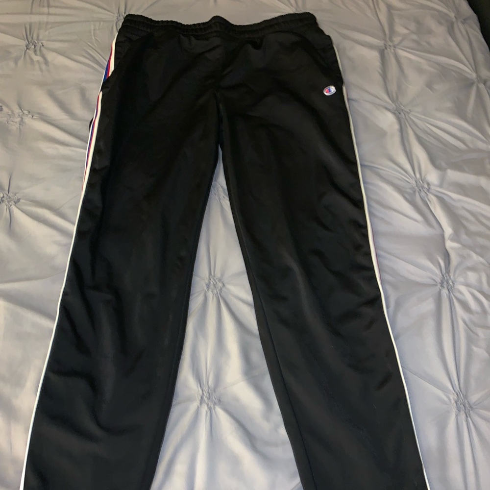 Black champion sweat pants